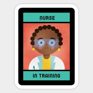 Nurse in Training Sticker